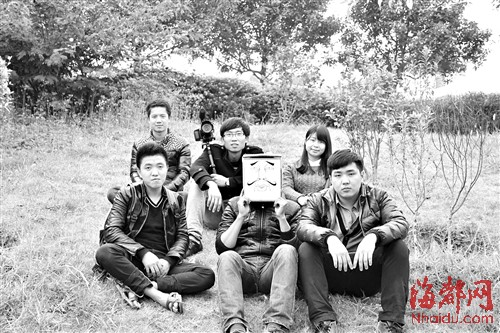 剧组的部分师生(图片由受访者提供)